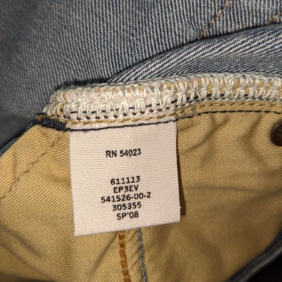 Gap Standard Fit Denim Jeans Medium Wash Size 30x28 - Picture 11 of 11